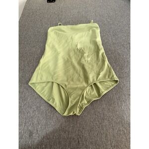 Lululemon Women's Ribbed One Piece Green Bathing Suit Sz 12
